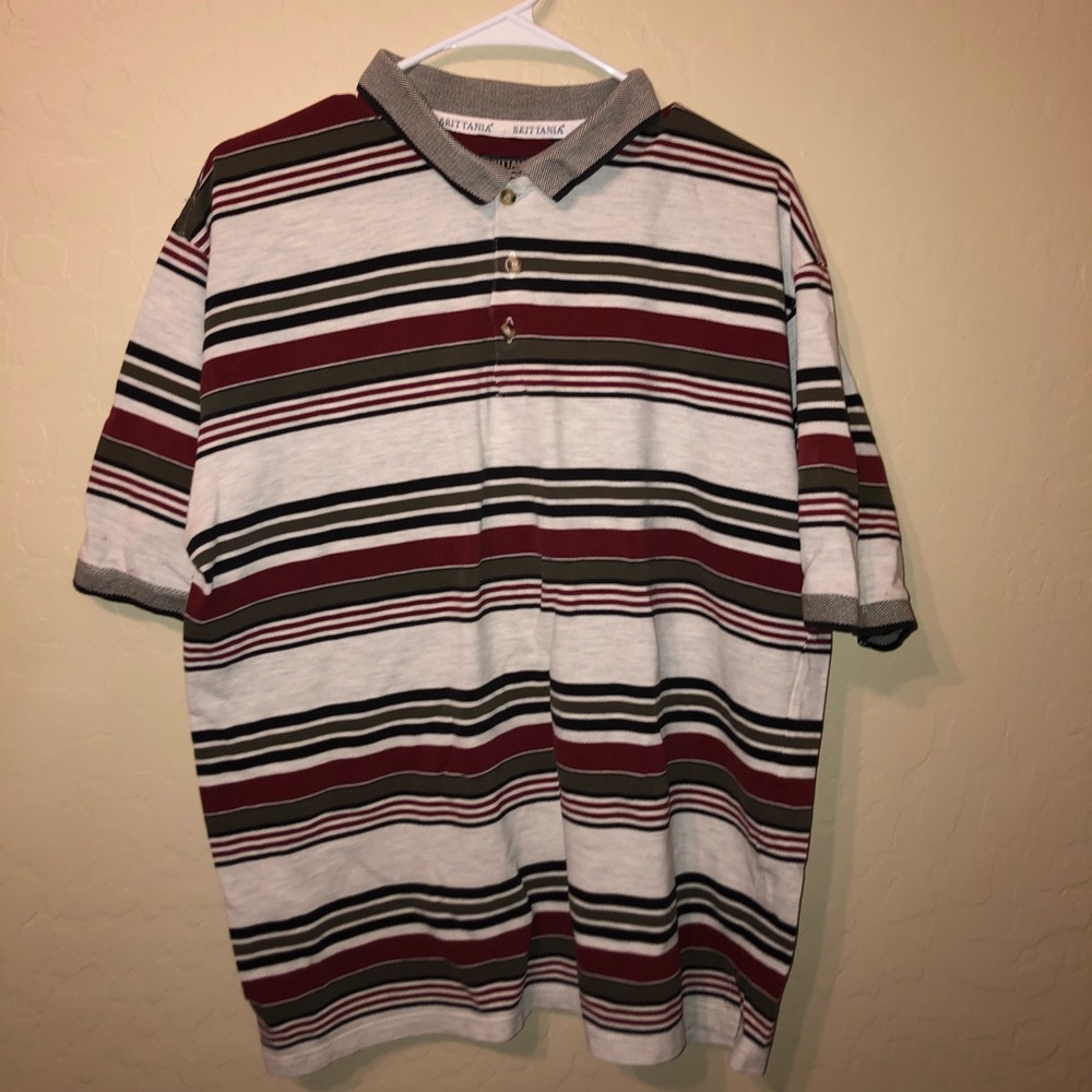 Vintage Britannia polo T-shirt